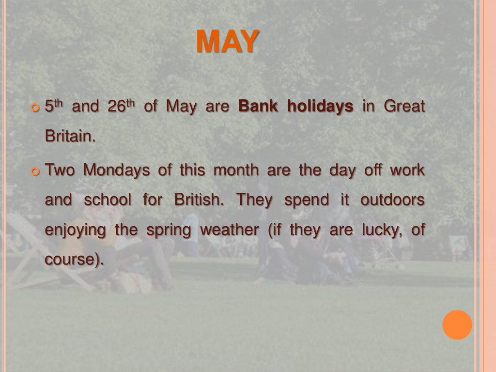 Holidays in Great Britain