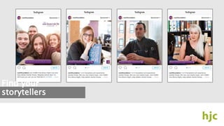 Find your
storytellers
 