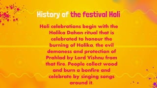holi burning is associated with the demoness