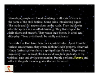 Holi Ppt