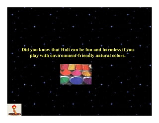 Holi Ppt
