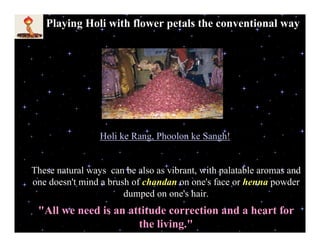 Holi Ppt