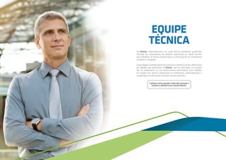 EQUIPE
TÉCNICA
Na Holiste, disponibilizamos um corpo técnico altamente qualificado
formado por especialistas de diversos segmentos da saúde mental,
que trabalham de forma conjunta para a construção de um tratamento
completo e integrado.
A abordagem multidisciplinar do transtorno mental é um dos diferenciais
do trabalho que realizamos na Holiste. Seja na internação, no hospital
dia, no ambulatório ou nos atendimentos domiciliares, esse trabalho
em equipe traz ganhos expressivos ao tratamento, potencializando a
recuperação e a reinserção social dos nossos pacientes.
Conheça nossa equipe e descubra porque a
Holiste é referência em Saúde Mental.
 