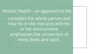 Holistic Health Pdf Pdf