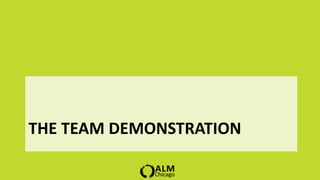 THE TEAM DEMONSTRATION
 