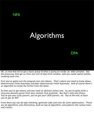 NFA




                             Algorithms

                                                                        D...