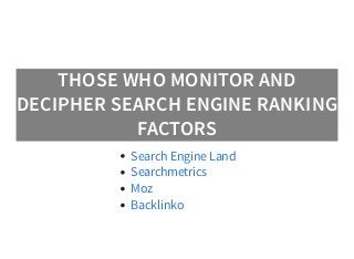 Search Engine Land - The Periodic Table Of SEO Success Factors
 