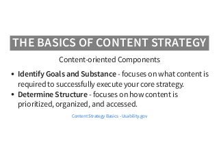 DETERMINE STRUCTURE
Content Types and Entities
Sitemap
Menu Structure
Functionality/Views
 