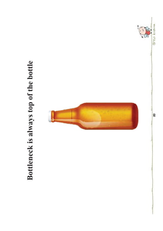 Bottleneck is always top of the bottle
 