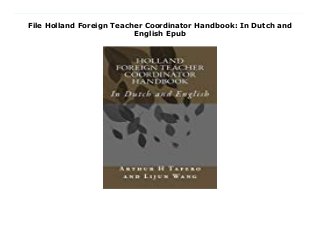 File Holland Foreign Teacher Coordinator Handbook: In Dutch and
English Epub
Download Here https://nn.readpdfonline.xyz/?book=1499759304 MAKE YOUR JOB EASIER! This simple guide in Dutch and English is for university administrators who need to coordinate the employment of foreign professors and teachers on their campuses. * Evaluate Credentials * Housing Solutions * Scheduling Classes * Passports and Visas * Communication Solutions * Evaluation and Retention of Staff * Health Solutions * Getting the Most From Your Staff Read Online PDF Holland Foreign Teacher Coordinator Handbook: In Dutch and English, Download PDF Holland Foreign Teacher Coordinator Handbook: In Dutch and English, Download Full PDF Holland Foreign Teacher Coordinator Handbook: In Dutch and English, Download PDF and EPUB Holland Foreign Teacher Coordinator Handbook: In Dutch and English, Download PDF ePub Mobi Holland Foreign Teacher Coordinator Handbook: In Dutch and English, Downloading PDF Holland Foreign Teacher Coordinator Handbook: In Dutch and English, Read Book PDF Holland Foreign Teacher Coordinator Handbook: In Dutch and English, Download online Holland Foreign Teacher Coordinator Handbook: In Dutch and English, Download Holland Foreign Teacher Coordinator Handbook: In Dutch and English Arthur H. Tafero pdf, Read Arthur H. Tafero epub Holland Foreign Teacher Coordinator Handbook: In Dutch and English, Download pdf Arthur H. Tafero Holland Foreign Teacher Coordinator Handbook: In Dutch and English, Download Arthur H. Tafero ebook Holland Foreign Teacher Coordinator Handbook: In Dutch and English, Download pdf Holland Foreign Teacher Coordinator Handbook: In Dutch and English, Holland Foreign Teacher Coordinator Handbook: In Dutch and English Online Read Best Book Online Holland Foreign Teacher Coordinator Handbook: In Dutch and English, Read Online Holland Foreign Teacher Coordinator Handbook: In Dutch and English Book, Download Online Holland Foreign Teacher Coordinator Handbook: In Dutch and English E-
Books, Read Holland Foreign Teacher Coordinator Handbook: In Dutch and English Online, Download Best Book Holland Foreign Teacher Coordinator Handbook: In Dutch and English Online, Download Holland Foreign Teacher Coordinator Handbook: In Dutch and English Books Online Read Holland Foreign Teacher Coordinator Handbook: In Dutch and English Full Collection, Read Holland Foreign Teacher Coordinator Handbook: In Dutch and English Book, Download Holland Foreign Teacher Coordinator Handbook: In Dutch and English Ebook Holland Foreign Teacher Coordinator Handbook: In Dutch and English PDF Read online, Holland Foreign Teacher Coordinator Handbook: In Dutch and English pdf Read online, Holland Foreign Teacher Coordinator Handbook: In Dutch and English Download, Read Holland Foreign Teacher Coordinator Handbook: In Dutch and English Full PDF, Download Holland Foreign Teacher Coordinator Handbook: In Dutch and English PDF Online, Download Holland Foreign Teacher Coordinator Handbook: In Dutch and English Books Online, Download Holland Foreign Teacher Coordinator Handbook: In Dutch and English Full Popular PDF, PDF Holland Foreign Teacher Coordinator Handbook: In Dutch and English Read Book PDF Holland Foreign Teacher Coordinator Handbook: In Dutch and English, Download online PDF Holland Foreign Teacher Coordinator Handbook: In Dutch and English, Download Best Book Holland Foreign Teacher Coordinator Handbook: In Dutch and English, Read PDF Holland Foreign Teacher Coordinator Handbook: In Dutch and English Collection, Read PDF Holland Foreign Teacher Coordinator Handbook: In Dutch and English Full Online, Download Best Book Online Holland Foreign Teacher Coordinator Handbook: In Dutch and English, Download Holland Foreign Teacher Coordinator Handbook: In Dutch and English PDF files
 