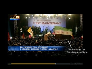 Drapeau de l’ex
République de Syrie
 