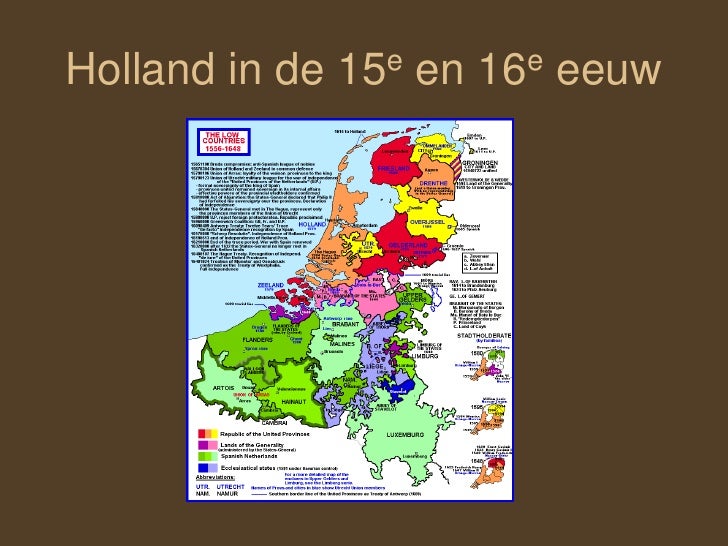 Holland in de 15e en 16e eeuw 3