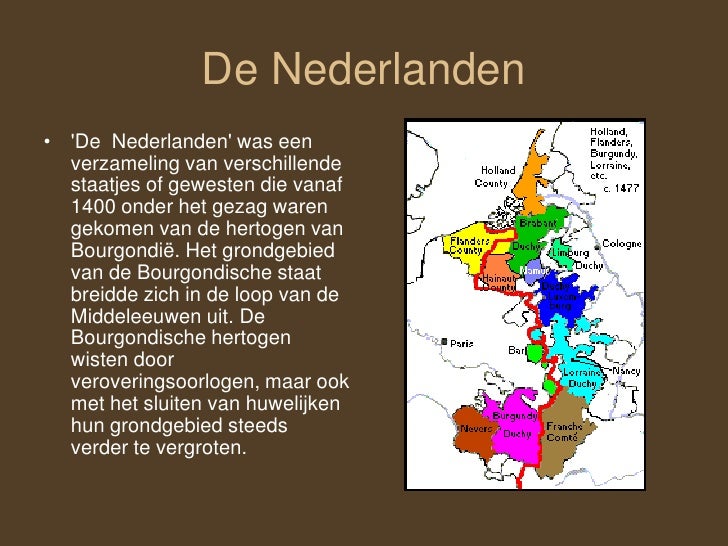 Holland in de 15e en 16e eeuw 3