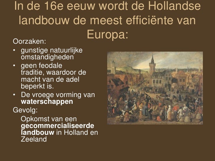 Holland in de 15e en 16e eeuw 3