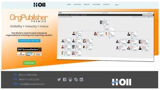 OrgPublisher HOLL Consulting-complete presentation