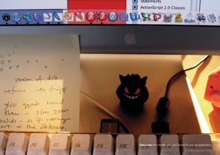 Opposite: Art created with our Canvas Facebook application.
 