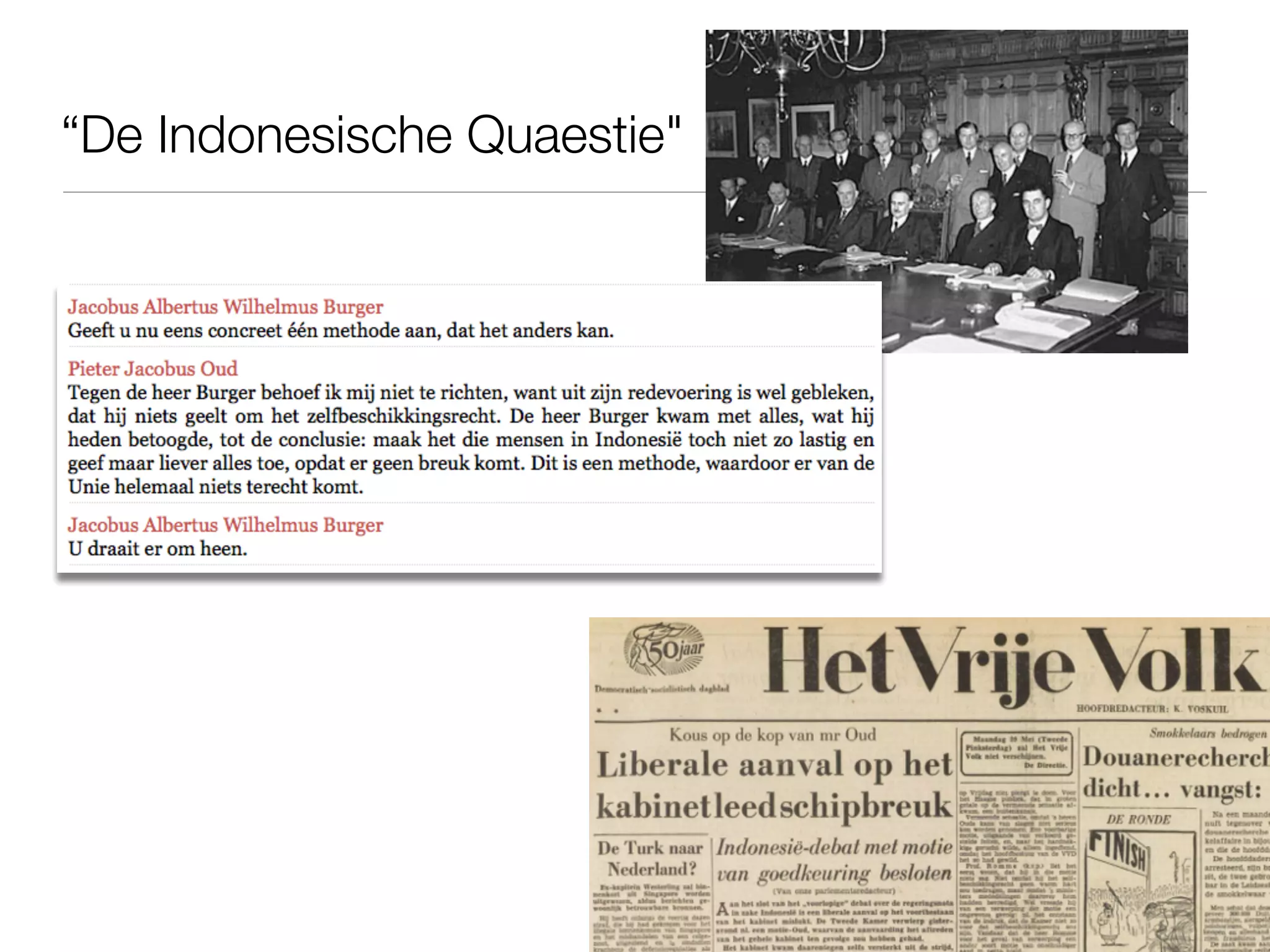 “De Indonesische Quaestie"
 