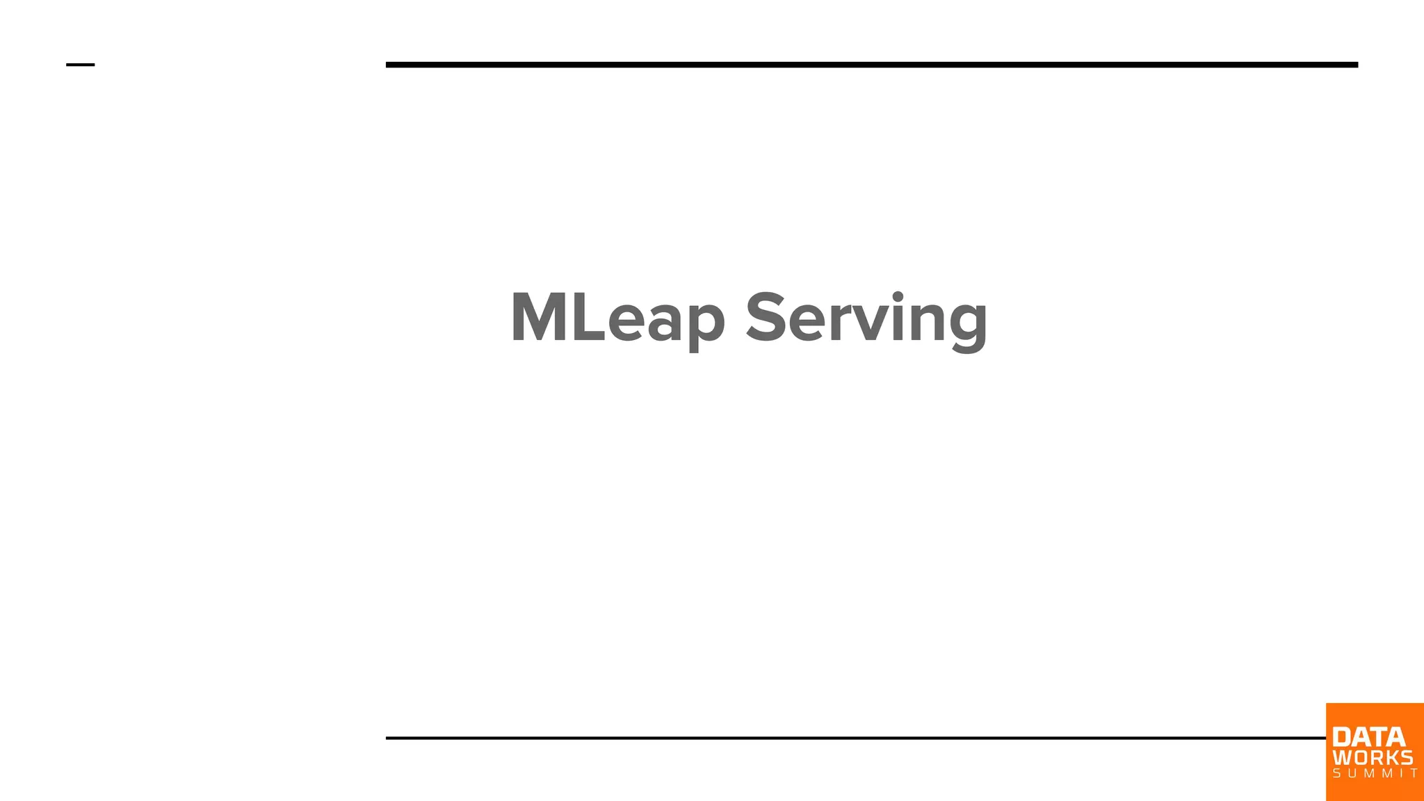 MLeap Serving 