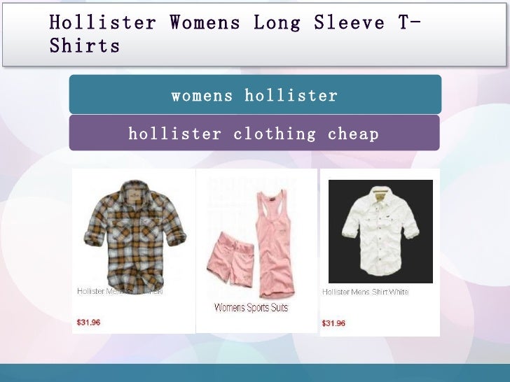 Hollister clothing