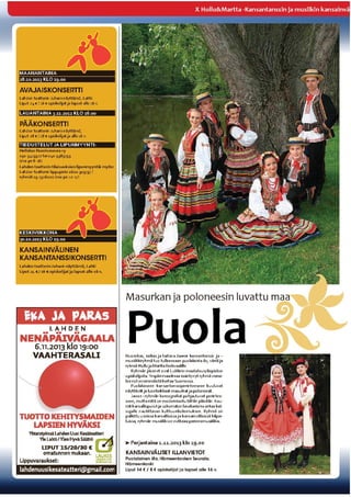 Hollo ja martta 2013