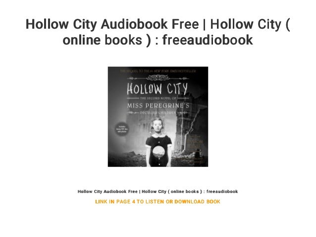 hollow city book hollow city book