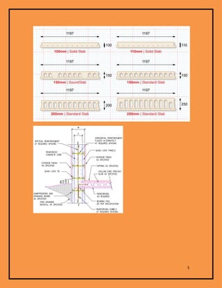Hollow cores slab detail | PDF