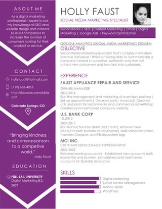 Holly Faust Resume Jan 2021