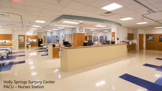 Holly Springs Surgery Center
PACU – Nurses Station
 