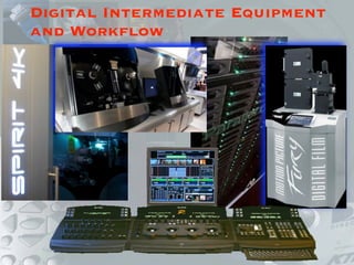 Digital Intermediate Equipment
and Workﬂow
 