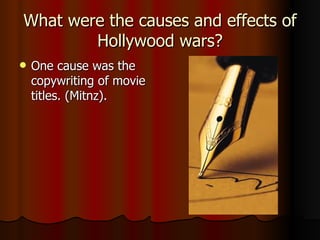 Hollywood Censorship | PPT