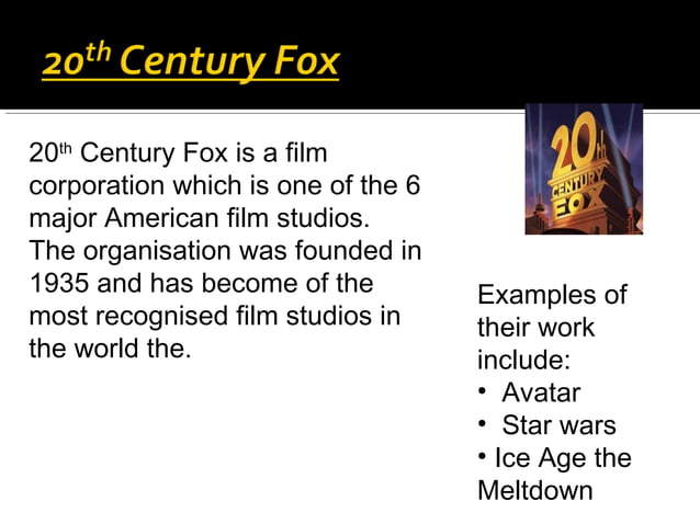 Hollywood film production | PPT