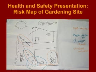 Health and Safety Presentation: Risk Map of Gardening Site 