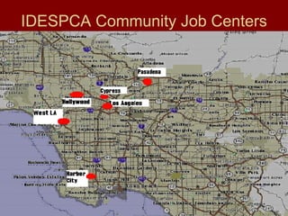 IDESPCA Community Job Centers 