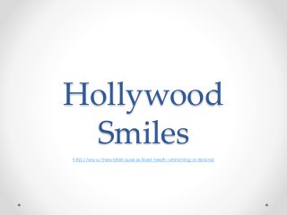 Hollywood
Smiles
http://www.thewhitehouse.ie/best-teeth-whitening-in-ireland

 