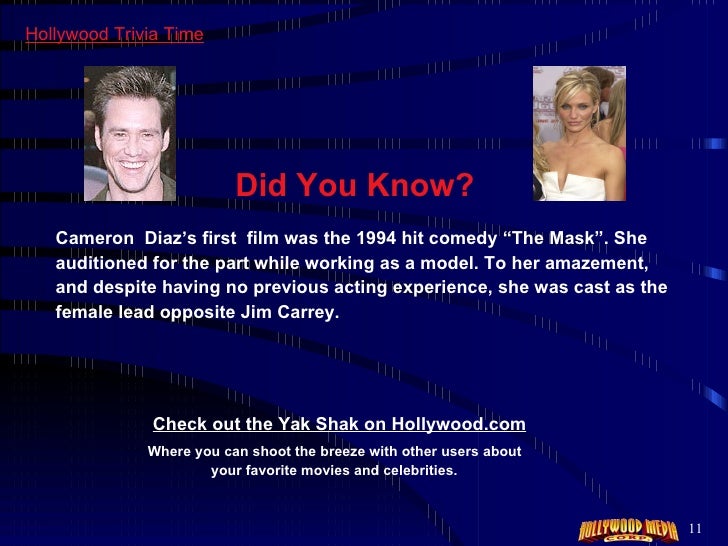 Hollywood Trivia Time