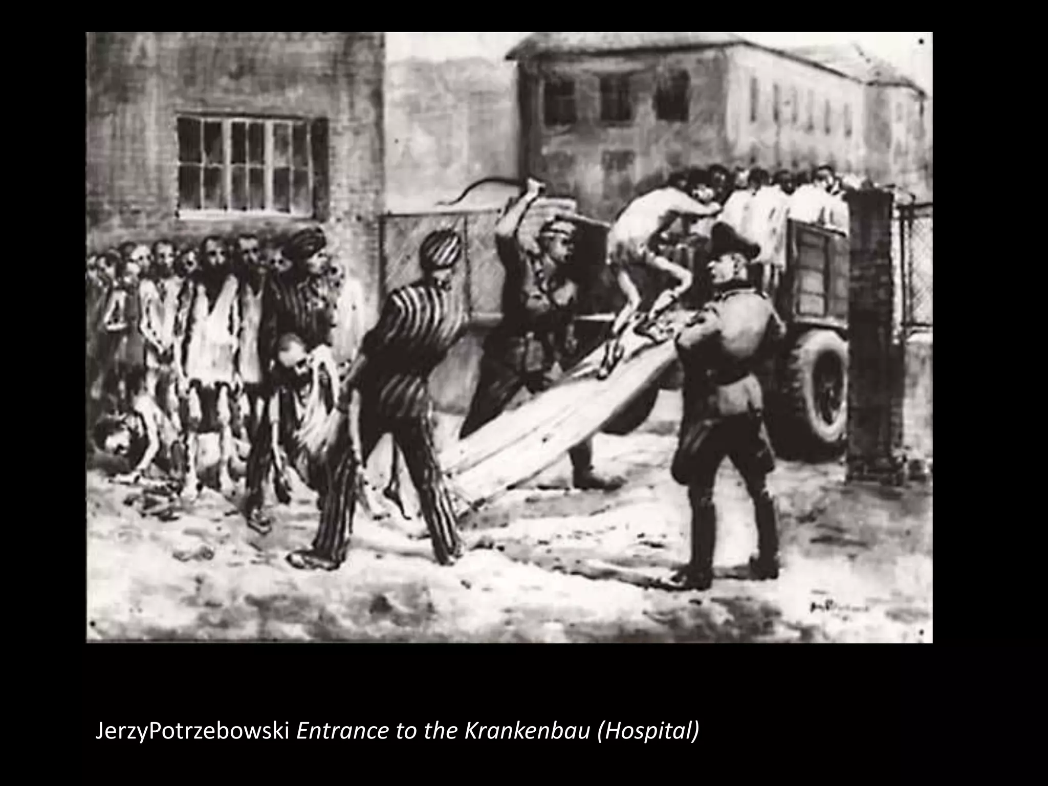 JerzyPotrzebowski Entrance to the Krankenbau (Hospital)
 
