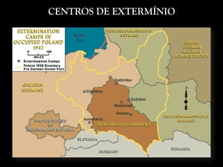 CENTROS DE EXTERMÍNIO
 