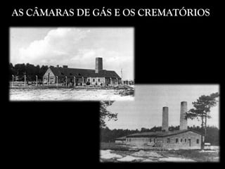 AS CÂMARAS DE GÁS E OS CREMATÓRIOS
 