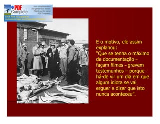 Holocausto Nao Esquecer