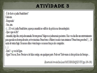 ATIVIDADE 3
 