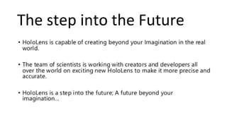 The step into the Future
 