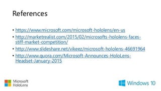 Introduction to Augmented Reality using MIcrosoft Hololens