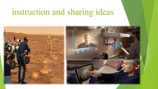 instruction and sharing ideas
 
