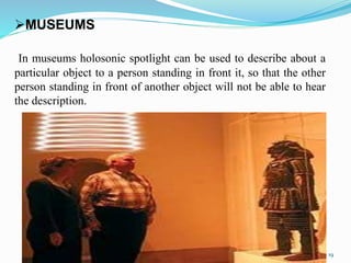 Holosonic audio spot light seminar ppt | PPT