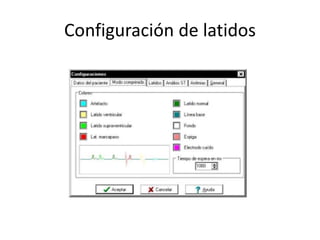 Configuración de latidos
 