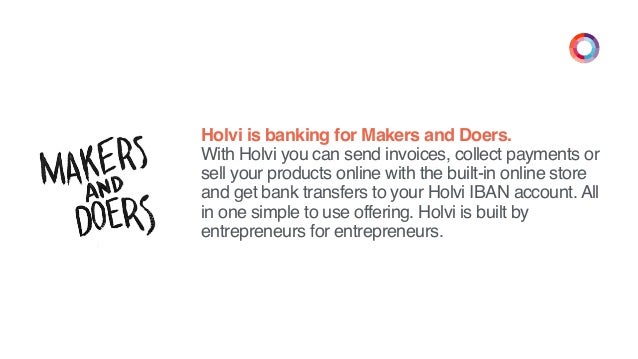 Holvi, neobank for SMEs from Finland