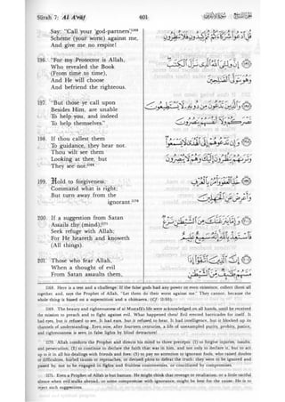 The Meaning of the Holy Qur'an ENGLISH/ARABIC  2