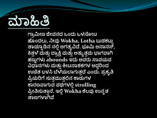 ಮಾಹಿತಿ
ಗಾರಮೀಣ ಜಿೀವನದ ಒಾಂದು ಒಳನೊೀಟ್
ಹೊಾಂದಲು, ನಿೀವು Wokha, Lotha ಬ್ುಡಕಟ್ುಟ
ತಾಯಾುಡಿನ ನಲ್ಲಿ ಅಗತಯವದ . ಭೊಮ ಅನಾನಸ್,
ಕ್ತತಳ ಮತುತ ದಾರಕ್ಷಿ ಮತುತ ಅತುಯತತಮ ಭಾಗವಾಗಿ
ಹಣುುಗಳು abounds ಇದು ಅವರು ಸ್ಾವಯವ
ವಧಾನಗಳು ಮತುತ ಕ್ೀಟ್ನಾಶಕಗಳ ಆದದರಾಂದ
ಉಚಿತ ಬ್ಳಸಿ ಬ ಳ ಯಲಾಗುತತದ ಎಾಂದು. ಪ್ರಕೃತಿ
ಪರಯರಗ ಸ್ುತತಮುತತಲ್ಲನ ಕಾಡುಗಳ
ಕಾರಣವಾಗುವ ಪ್ಥಗಳಲ್ಲಿ strolling
ಪರೀತಿಸ್ುತಾತನ . ಇಲ್ಲಿ Wokha ಕ ಲವು ಉನುತ
ತಾಣಗಳಾಗಿವ
 