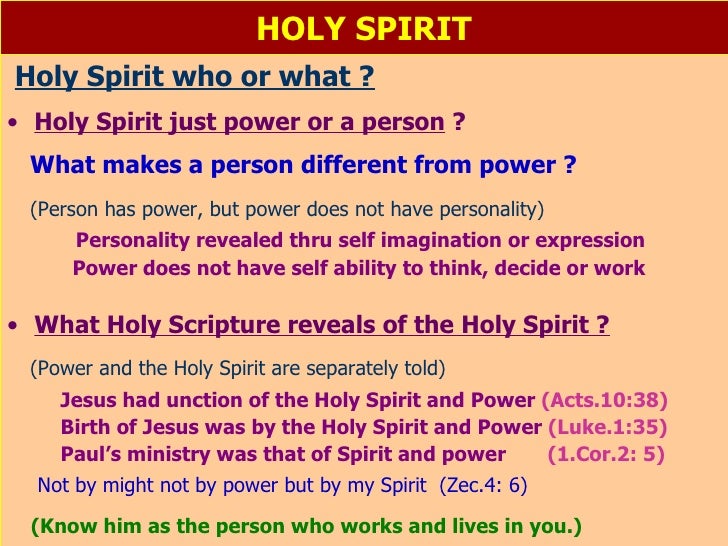 Holy Spirit