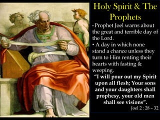 “And the Spirit of the Lord came mightily upon him, and he tore the lion apart …” Judges 14: 6